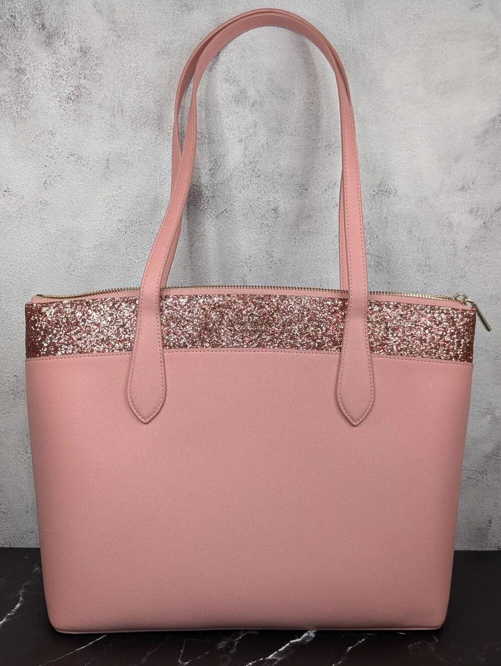 Kate Spade Flash Glitter Tote - Pink NWOT